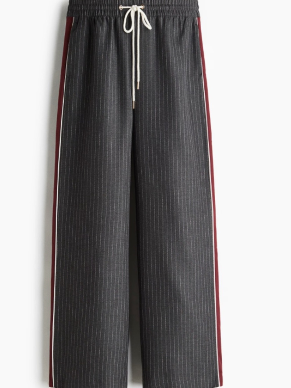 NWT H&M WIDE-LEG DRAWSTRING PANTS